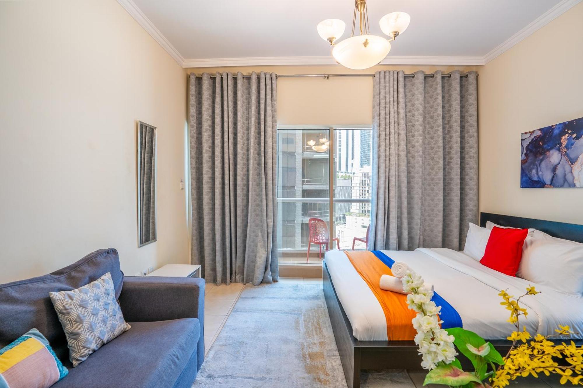 Rh- Perfect Downtown Getaway For Couple, Near Dubai Mall מראה חיצוני תמונה
