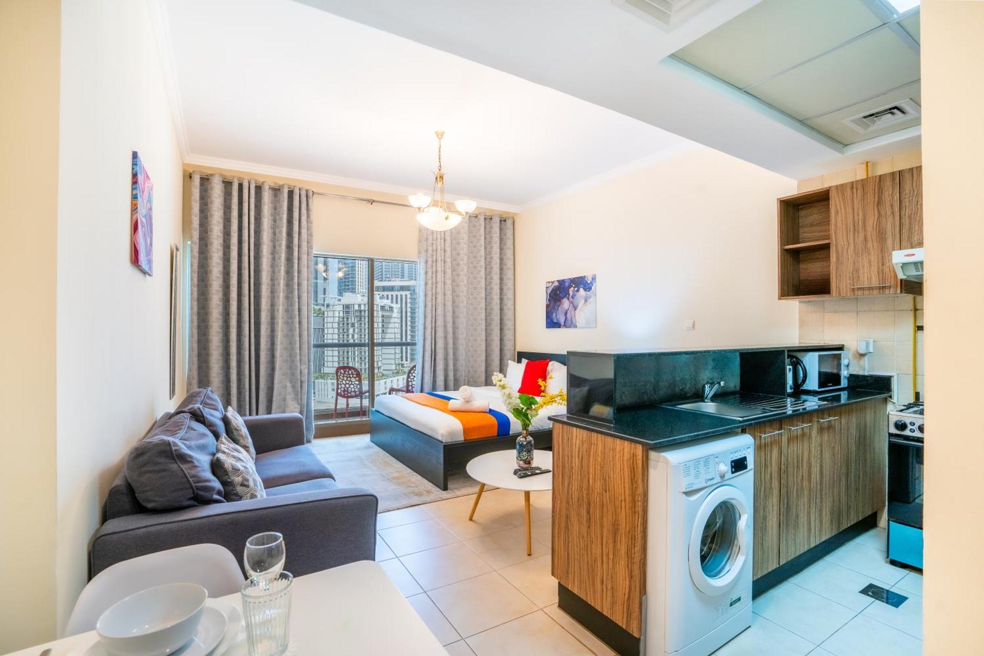 Rh- Perfect Downtown Getaway For Couple, Near Dubai Mall מראה חיצוני תמונה